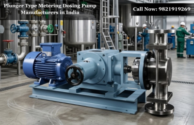 Plunger Type Metering Dosing Pump Manufacturers in India