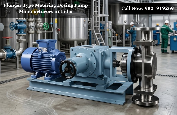 Plunger Type Metering Dosing Pump Manufacturers in India