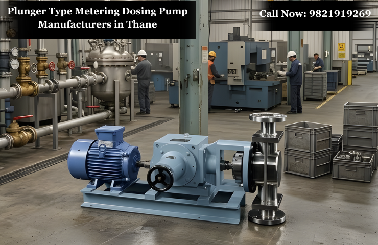 Plunger Type Metering Dosing Pump Manufacturers in Thane