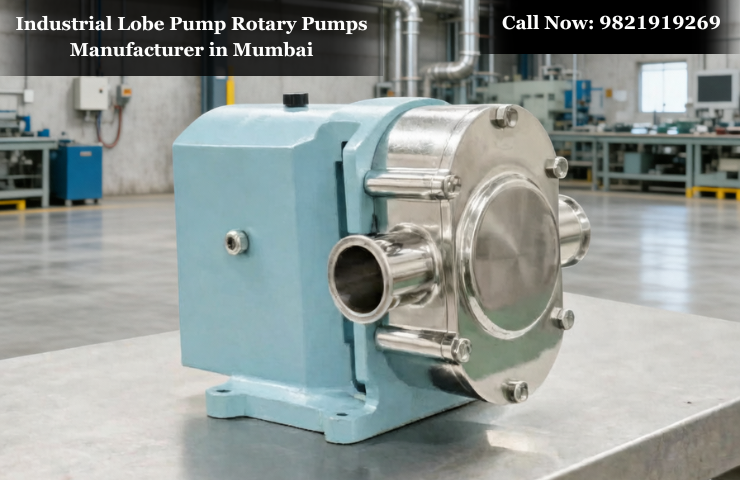 Industrial Lobe Pump Rotary Pumps Manufacturer in Mumbai