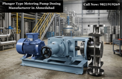 Plunger Type Metering Pump Dosing Manufacturer in Ahmedabad