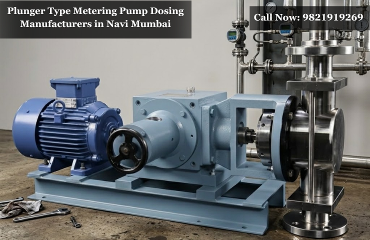 Plunger Type Metering Pump Dosing Manufacturers in Navi Mumbai