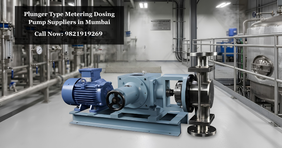 Plunger Type Metering Dosing Pump Suppliers in Mumbai